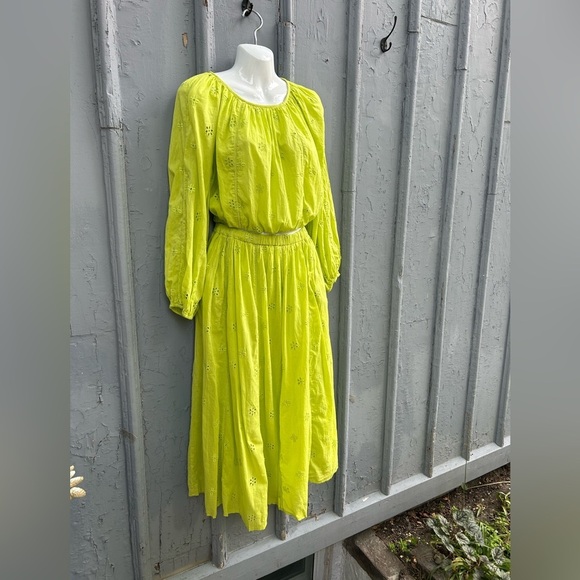 Velvet by Graham & Spencer Yara Cotton Eyelet Set, size xs/s - Picture 5 of 16